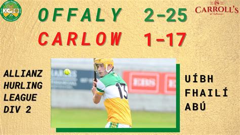 offaly gaa results